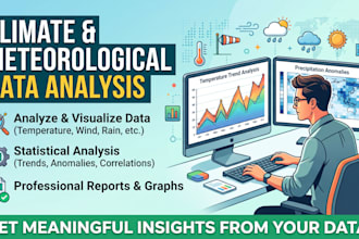 analyze meteorological, climate and environmental data