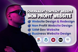 do government contract website, capability statement, business website, sam gov