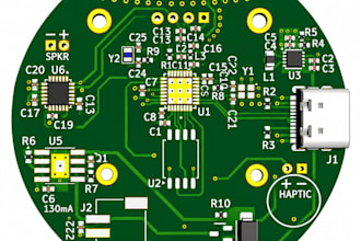design esp32 c3 c6 pcb with usb rf sensor and power interfaces