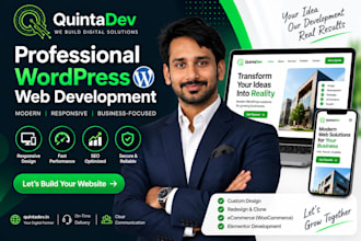 design, develop, redesign or clone wordpress websites