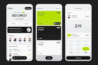 develop a custom fintech app, bank app, wallet, and investment app