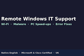 fix windows PC problems remotely wifi virus slow PC
