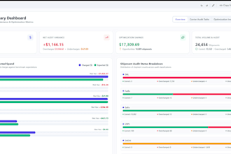 do 3pl freight invoice auditing and carrier cost optimization