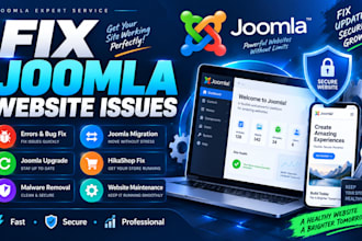 fix joomla website error joomla migration hikashop malware joomla upgrade