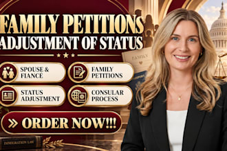 be your uscis lawyer for family petitions and adjustment of status