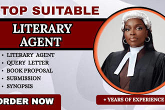 research active literary agent write query letter book proposal ,book submission