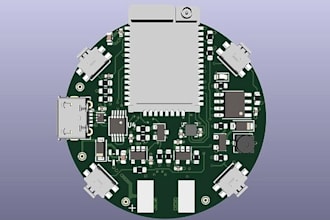 design rf pcb, antenna esp32, nrf52840 ble, iot and wearable hardware