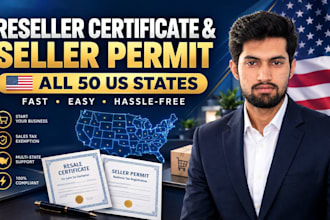 get your resale certificate and seller permit