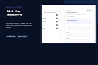 build a responsive react web app or dashboard
