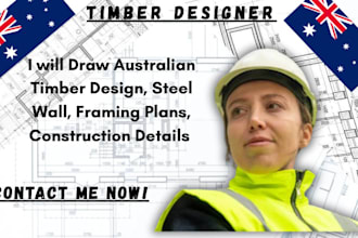 draw australian timber design steel wall framing plans construction details