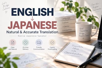 translate english to japanese