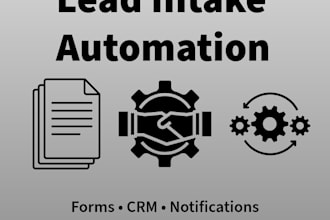 set up your lead intake automation for freelancers and small businesses