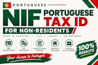 handle portugal nif, company setup for non residents