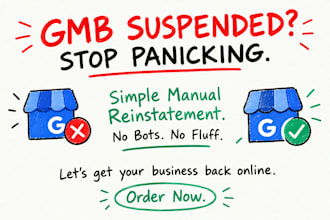 reinstate and fix suspended gmb profile google my business reinstatement appeal