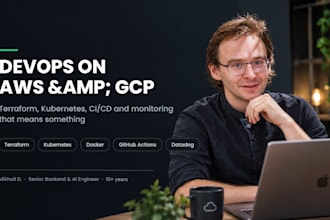 set up AWS or gcp devops with terraform and kubernetes
