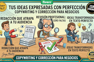 write or edit clean, engaging spanish articles