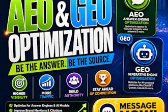 optimize your website for aeo GEO and ai search visibility