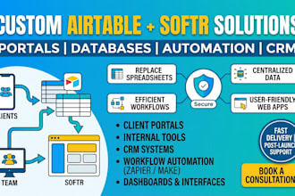 build a custom airtable database and automation system