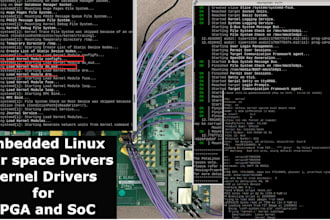do embedded linux petalinux bringup on your custom board and drivers and modules