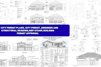 be civil structural engineer drawing permit drawing in florida,ca,texas,maryland