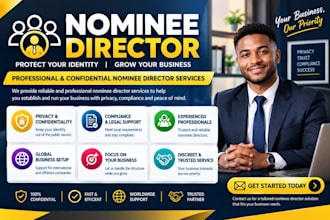 provide a professional nominee director service for companies