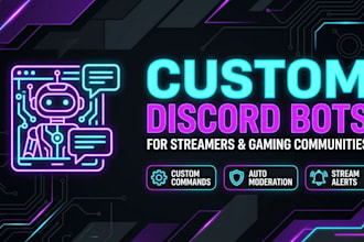 create a custom discord bot for your gaming community