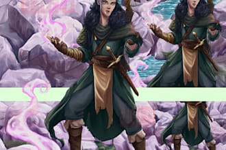 dnd character art and dnd character art