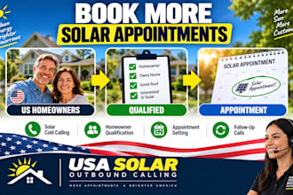 solar appointment setter and cold caller for US homeowners