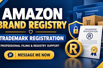 do amazon brand registry and trademark registration