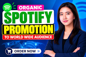 do organic spotify music promotion and spotify marketing