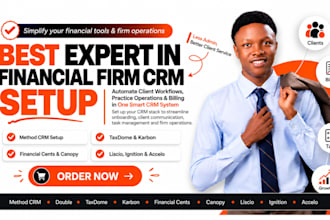 method crm double taxdome karbon financial cents canopy liscio ignition accelo