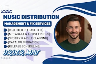 fix your rejected release and manage distrokid, tunecore, cd baby, ditto