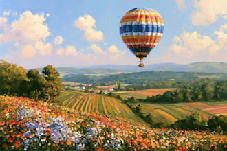 design custom oil painting landscape and nature art