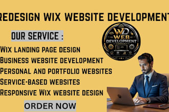 wix website redesign wix website development wix ecommerce fix wix issues