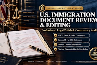 edit your immigration declaration and support letter