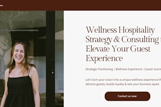 help you create a wellness strategy for your hotel or accommodation
