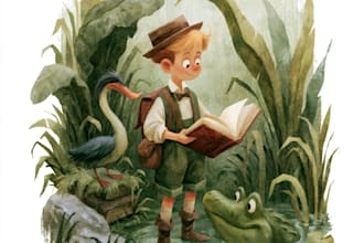 illustrate children story book illustration, story book, book illustration