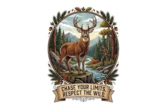 design high quality deer logo with unlimited revision