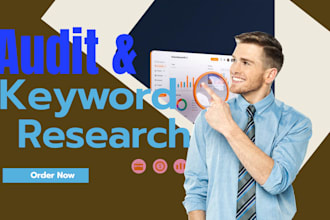 do a complete SEO audit with keyword research and competitor