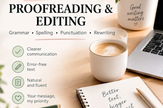 proofread and rewrite romanian texts