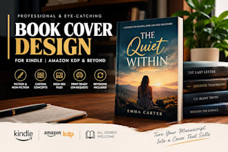 ebook cover design kindle amazon KDP book cover fiction non fiction