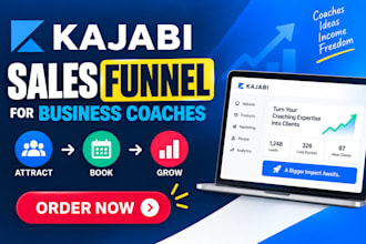 kajabi coaching funnel for business coaches