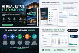provide an ai real estate lead generation system and step guide