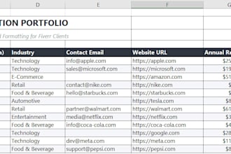 do expert data entry, excel data cleaning