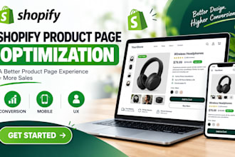 optimize your shopify product page for conversions and sales