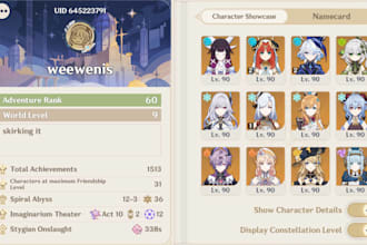 genshin account review and guide