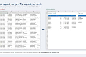 automate your repetitive spreadsheet and report tasks