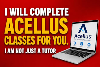 help you with acellus courses and classes
