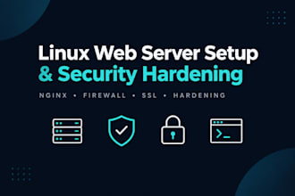 setup and secure your linux web server with nginx and firewall