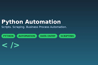 automate your business process with python scripts